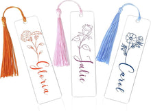 Load image into Gallery viewer, Bulk Acrylic Bookmark &amp; Tassel Set
