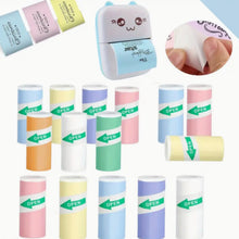 Load image into Gallery viewer, Self-Adhesive Color Thermal Printing Paper - Pack of 10
