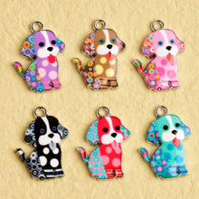 Load image into Gallery viewer, Pretty Puppies Pendant Charm
