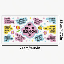 Load image into Gallery viewer, My Mental Break Down Cup DTF Sticker
