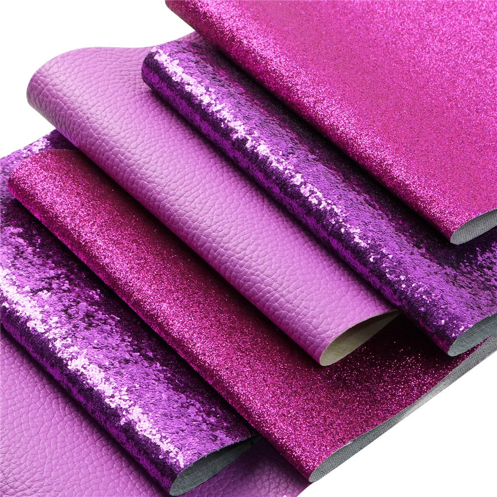 Purple Parade Vegan Leather Set