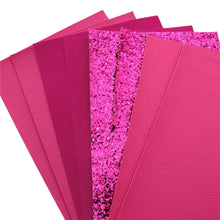 Load image into Gallery viewer, Fantastically Fuchsia Vegan Leather Set
