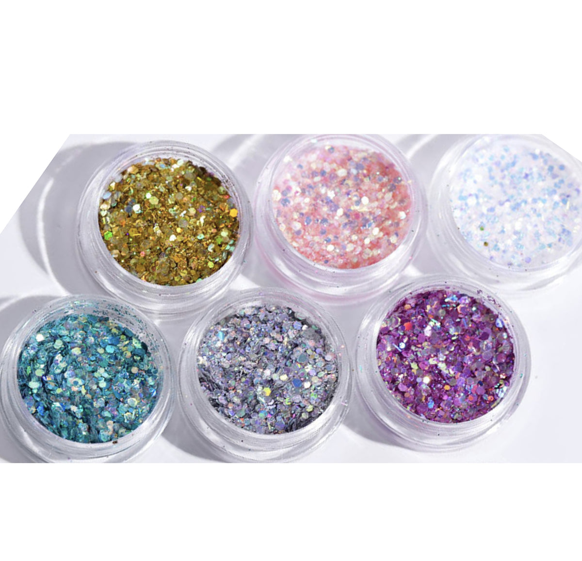 Sequin Glitter Pot Set – Indi & Oak